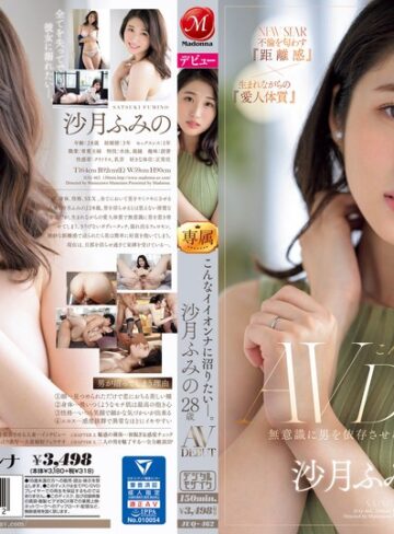 【無料AV】こんなイイオンナに沼りたい―。 沙月ふみの 28歳 AV DEBUT 無意識に男を依存させる、触れたら危険な人妻―。｜juq00462